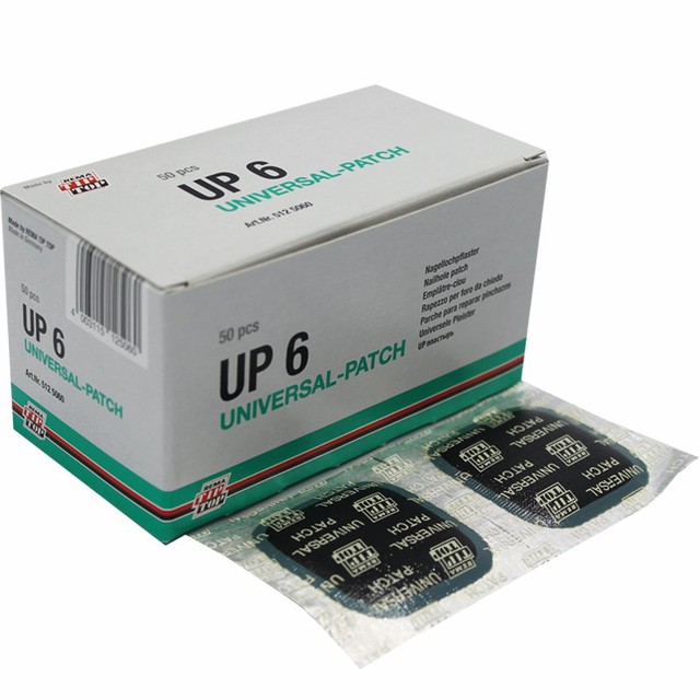 Emplatre Tubeless UP 6 43X43MM Boite Carton de 50 référence fournisseur 1960371